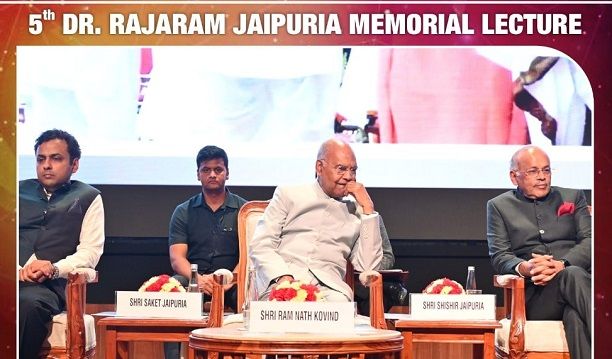 5th Dr. Rajaram Jaipuria Memorial Lecture on “The Rise of India as Vishwa Guru – नया युग नई ऊँचाइयाँ”